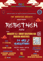 ROBOTHON 2026 Hackathon Poster